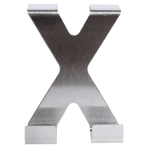 Wieszak na Drzwi Podwójny 2 szt. VILDE Stal Nierdzewna Bezinwazyjny