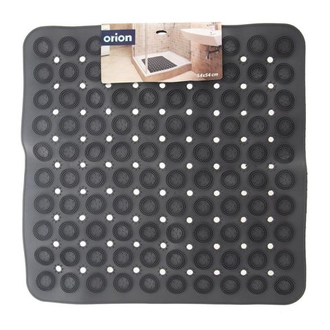 Mata antypoślizgowa pod prysznic szara 54x54 cm