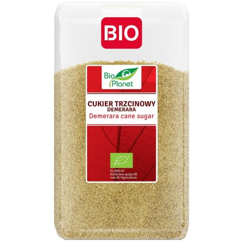 CUKIER TRZCINOWY DEMERARA BIO 1 kg - BIO PLANET