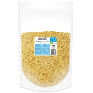 LEN ZŁOTY (SIEMIĘ LNIANE) BIO 5 kg - HORECA (BIO PLANET)