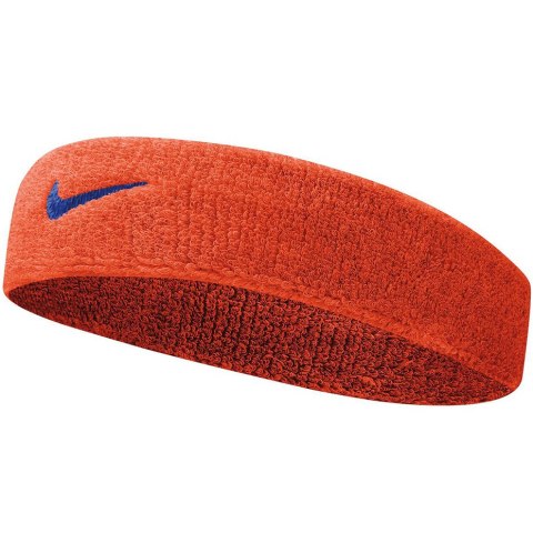 ND05_O2380 N0001544804OS Opaska na głowę Nike Swoosh Headband pomarańczowa N0001544804OS