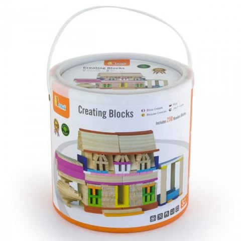 VIGA Klocki Do Układania Domków