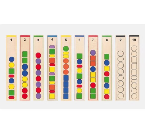 VIGA Logiczne Koraliki - Gra Edukacyjna