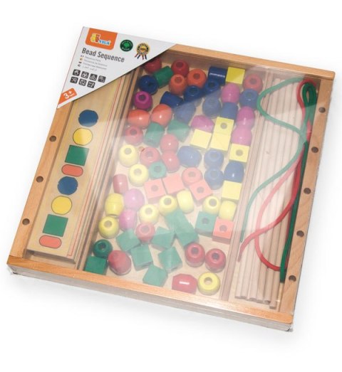 VIGA Logiczne Koraliki - Gra Edukacyjna