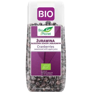 ŻURAWINA Z SOKIEM JABŁKOWYM BIO 100 g - BIO PLANET