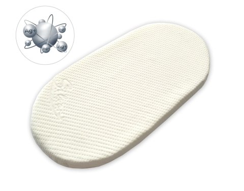 Kosz Mojżesza BOHO bawełniany Handmade z materacykiem - mocca