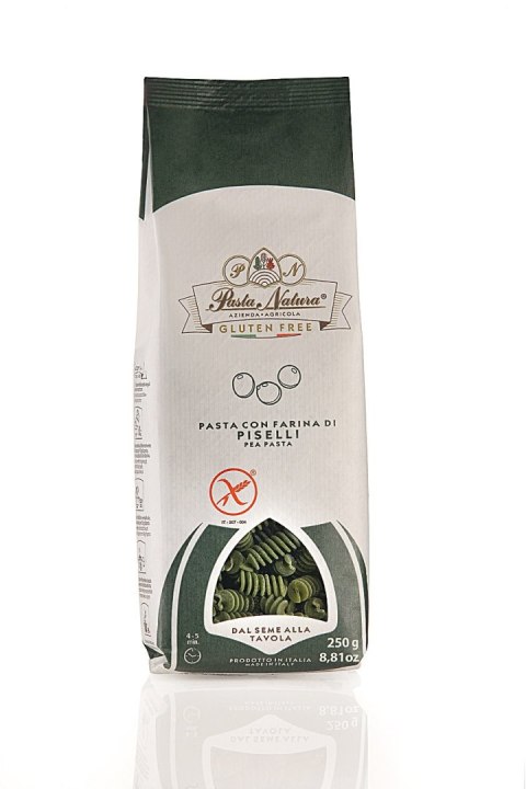 MAKARON PROTEINOWY (Z GROSZKU ZIELONEGO) ŚWIDERKI BEZGLUTENOWY 250 g - PASTA NATURA