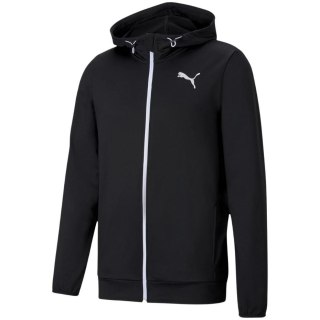 ND05_B17033-S 585832 01 Bluza męska Puma RTG FZ Hoodie czarna 585832 01 r.S