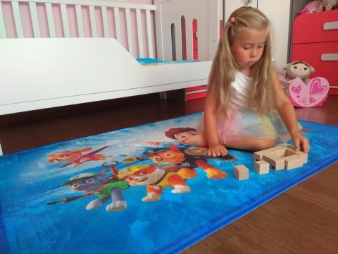 ND19_HOKPPU1015-88280___1 Dywan dla dzieci ultra miękki 100x150 Psi Patrol