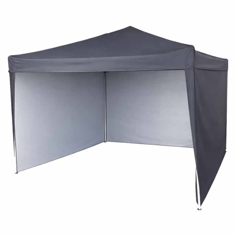 Pawilon ogrodowy LUARO namiot imprezowy handlowy altana 3x3 m czarny