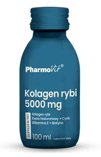 SHOT KOLAGEN RYBI (5 000 mg) BEZGLUTENOWY 100 ml - PHARMOVIT (SUPPLES & GO)