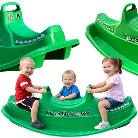 WOOPIE Bujak Wieloosobowy KROKODYL Huśtawka Równoważna
