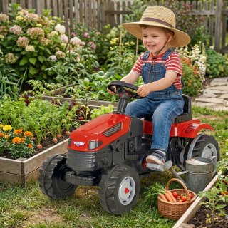 WOOPIE Traktor na Pedały Farmer GoTrac Ciągnik Ciche Koła
