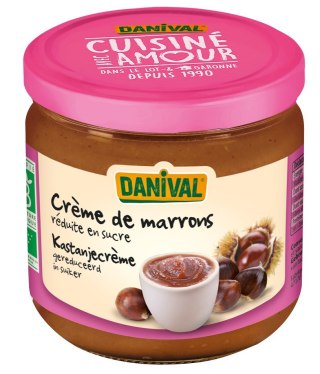 KREM Z KASZTANÓW JADALNYCH BIO 380 g - DANIVAL