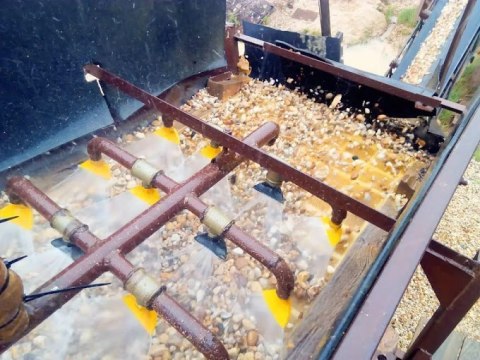 Kamień ogrodowy 2-8 mm płukany 20 kg - żwir dekoracyjny kolorowy do ogrodu i ścieżek