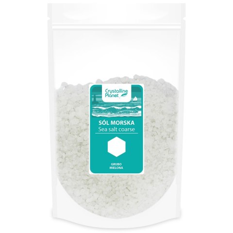 SÓL MORSKA GRUBO MIELONA 1 kg - CRYSTALLINE PLANET
