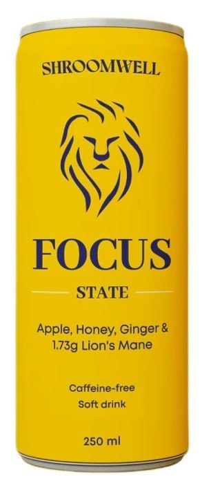 NAPÓJ NA KONCENTRACJĘ Z SOPLÓWKĄ JEŻOWATĄ 250 ml - SHROOMWELL