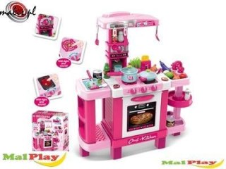 ND21_107185 Kuchnia indukcyjna MAŁY KUCHARZ światło dźwięk róż