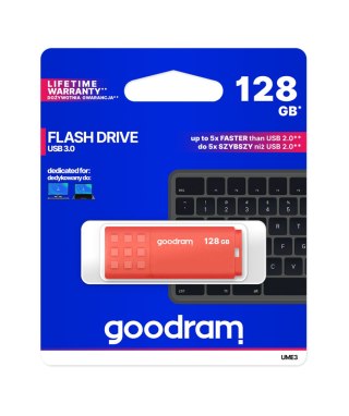 TGD-UME31280O0R11 Pendrive Goodram USB 3.0 128GB pomarańczowy