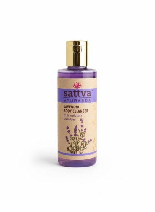 ŻEL DO MYCIA CIAŁA LAWENDOWY 210 ml - SATTVA (AYURVEDA)