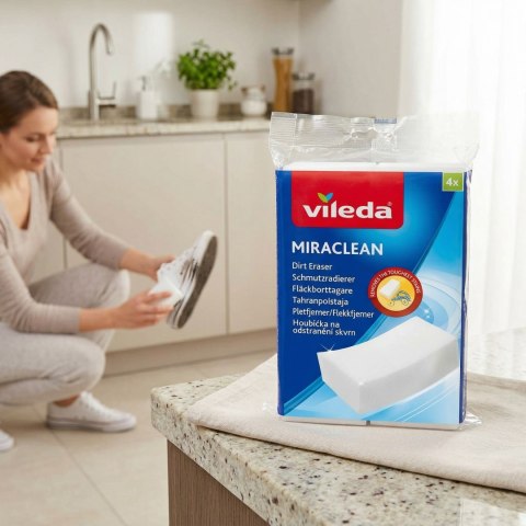Magiczna gąbka Vileda Miraclean 4 szt.