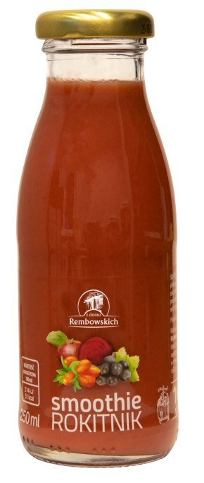 SMOOTHIE CZARNA PORZECZKA - ROKITNIK 250 ml - REMBOWSCY