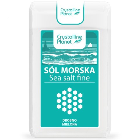 SÓL MORSKA DROBNO MIELONA 600 g - CRYSTALLINE PLANET