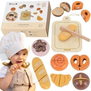 VIGA Drewniany Zestaw Śniadaniowy - Mały Piekarz