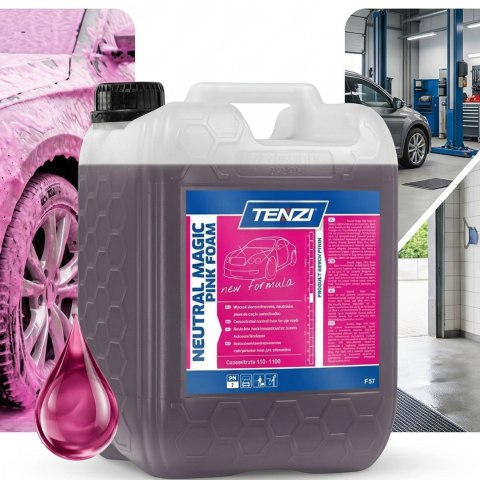 TENZI NEUTRAL MAGIC FOAM PINK - Piana aktywna do mycia aut - 5L