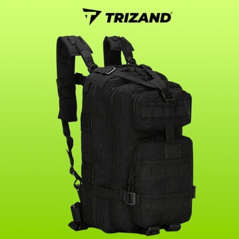 ND12_13921 Plecak militarny XL czarny 5902802913036