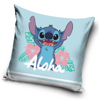 Poszewka licencyjna 40x40 Lilo i Stitch niebieski
