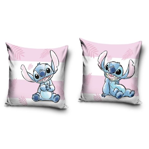 Poszewka licencyjna 40x40 Lilo i Stitch róż