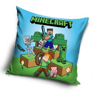 Poszewka licencyjna 40x40 Minecraft Steve