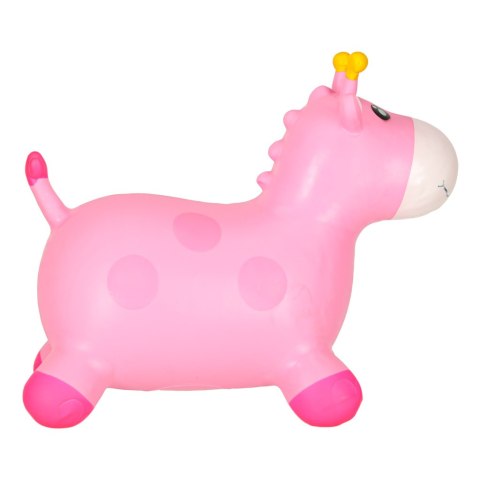 Skoczek gumowy dla dzieci do skakania żyrafa