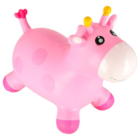 Skoczek gumowy dla dzieci do skakania żyrafa