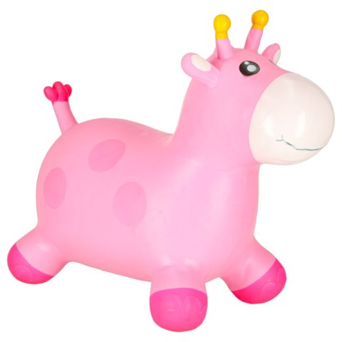 Skoczek gumowy dla dzieci do skakania żyrafa