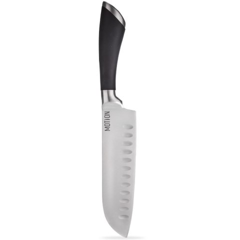 Nóż Santoku do Siekania Warzyw Mięs Ryb Stalowy Azjatycki Ostry ORION 31 cm