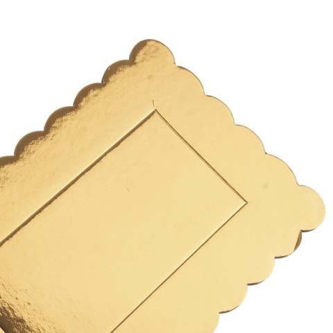 Podkład pod Ciasto Prostokąt Złoty 33 x 12 cm ORION do Mazurka