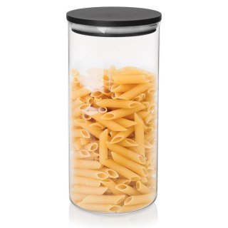 Pojemnik Kuchenny na Makaron Płatki Szklany Pokrywka Uszczelka ORION 980 ml
