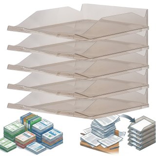 Szuflada Na Dokumenty BANTEX BUDGET Dymna - 5 szt.