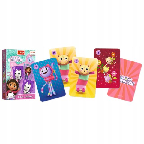Karty Piotruś Koci Domek Gabi Trefl 08508