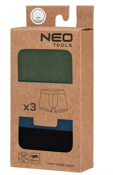 BOKSERKI BASIC 2, 3-PACK ROZMIAR XL