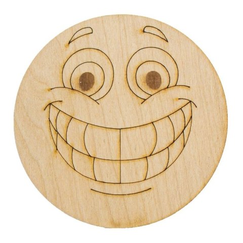 Ozd. drewniana emotka 1 ECODECO