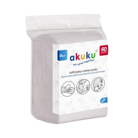 Płatki kosmet. dla niem. 60szt AKUKU