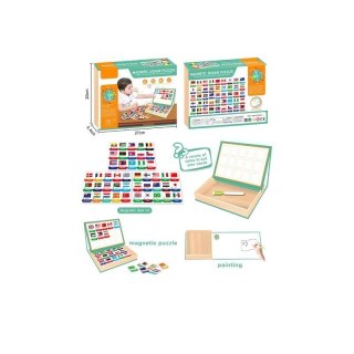 Puzzle magnetyczne EUROBABY ZABAWKI