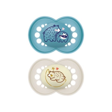 Smoczek original 16+ d&n boy MAM AKCESORIA