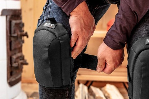 NAKOLANNIKI Z MIĘKKĄ PODUSZKĄ TKANINOWE