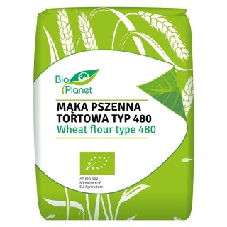 MĄKA PSZENNA TORTOWA TYP 480 BIO 1 kg - BIO PLANET