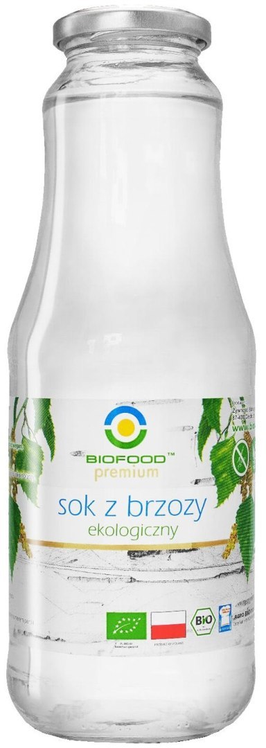 SOK Z BRZOZY BEZGLUTENOWY BIO 1 L - BIOFOOD