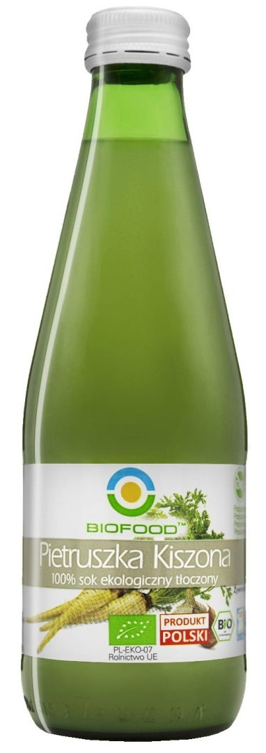 SOK Z PIETRUSZKI KISZONEJ NFC BEZGLUTENOWY BIO 300 ml - BIOFOOD